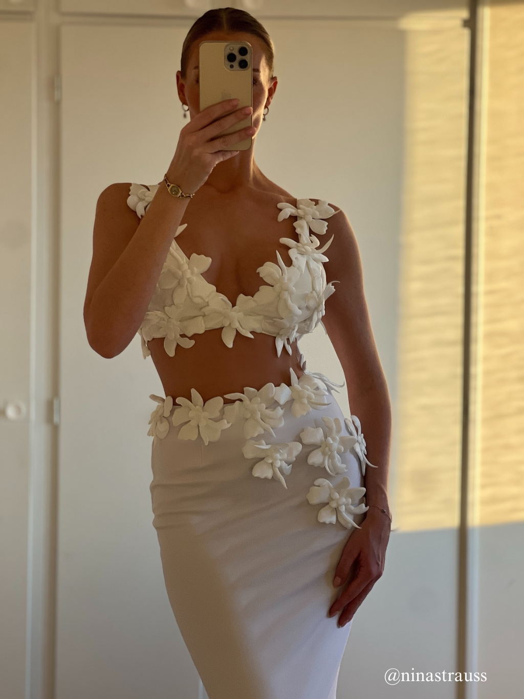 Ambrose Flower Skirt Set