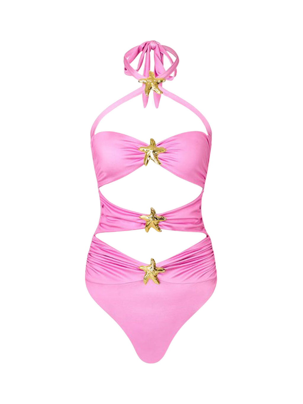 Bhavya Starfish Swimwear Two Piece Set In Pink