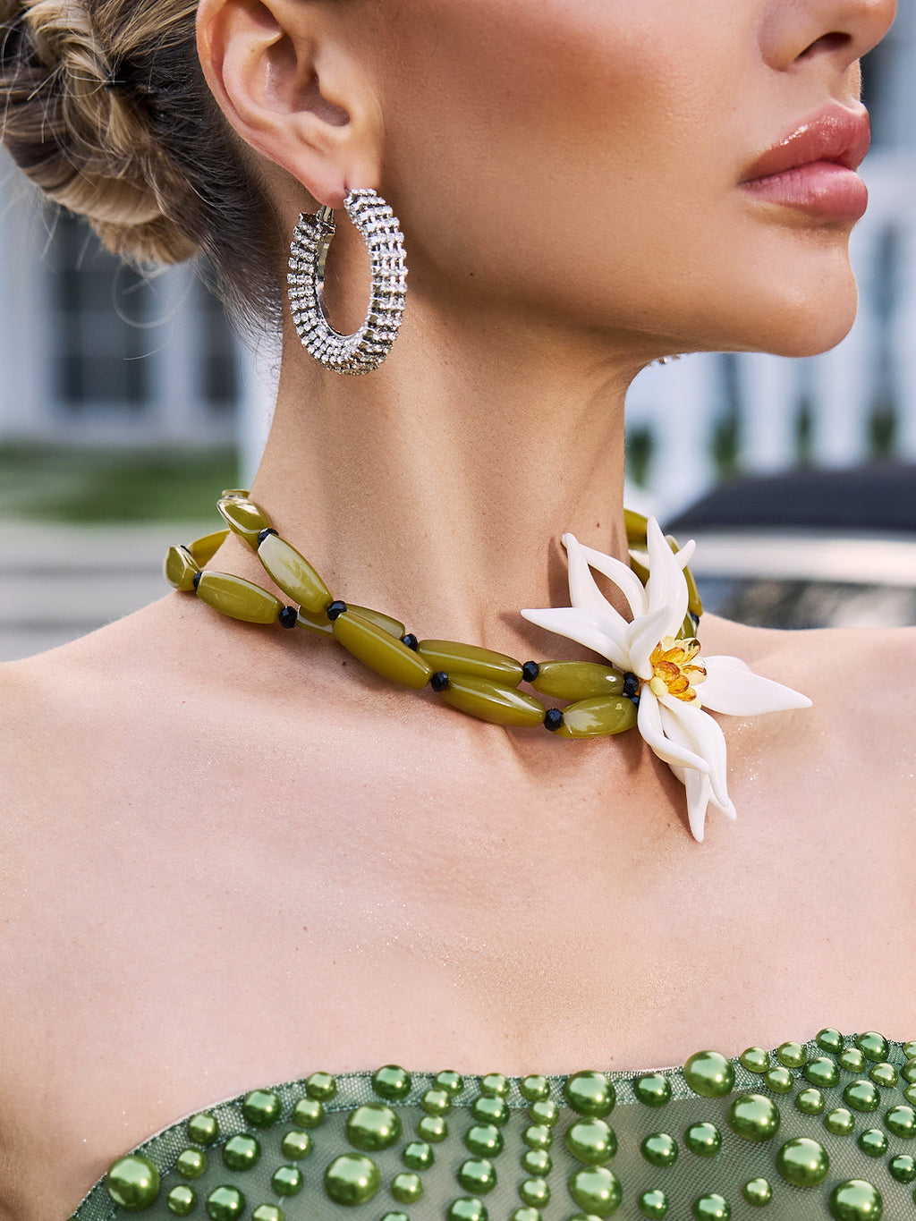 Bohemian Flower Necklace